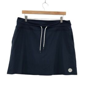 Fish Hippie Drift Off Course Navy Blue Skort Size XL